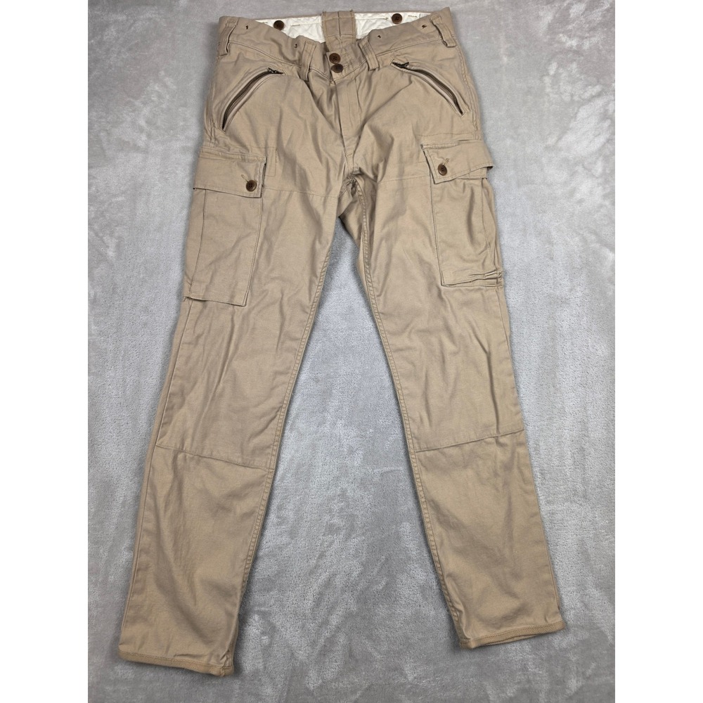 Polo Ralph Lauren Cargo Pants Men 32x32 Tan Surplus Mountain Trousers Military